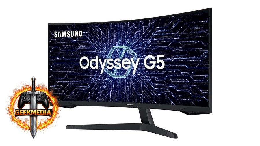 Monitor Gamer Curvo Samsung Odyssey G5 34'' Ultra WQHD