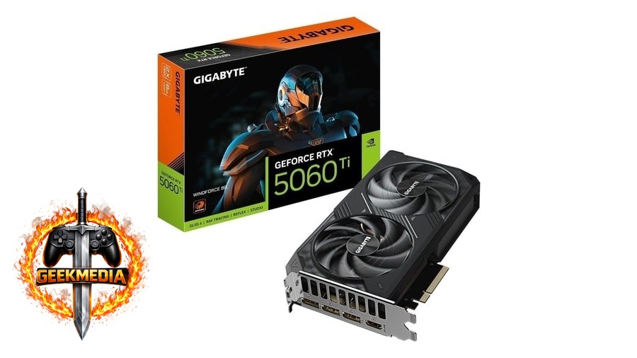 Placa de Vídeo GeForce RTX 5060 Ti Windforce 8G