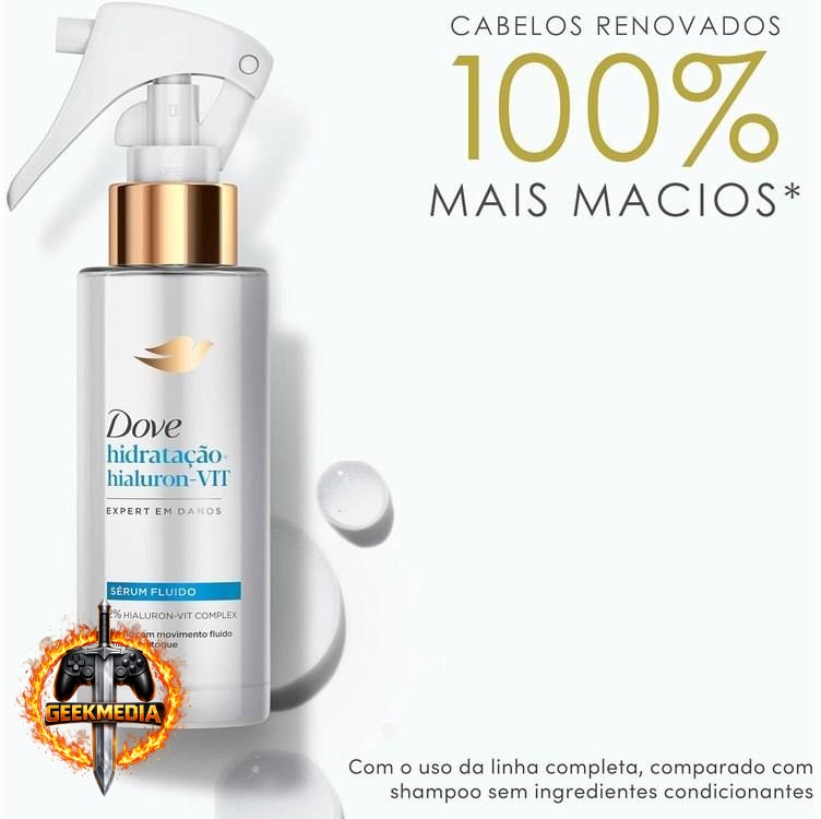Dove Leave-In Sérum Fluido Hidratação  Hialuron-VIT 110ml