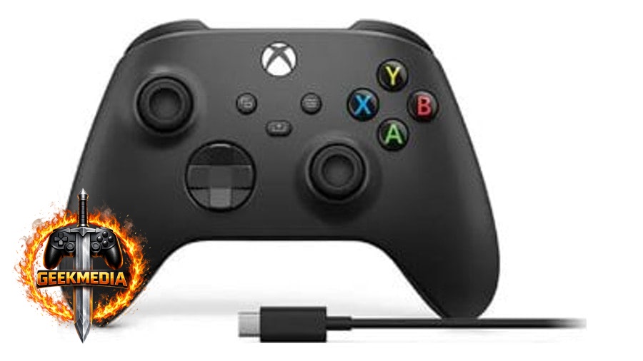 Controle Xbox Wireless Series XS Carbon Black  Cabo