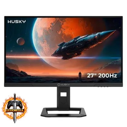 Monitor Gamer Husky Boreal 27" QHD 200Hz 1ms IPS