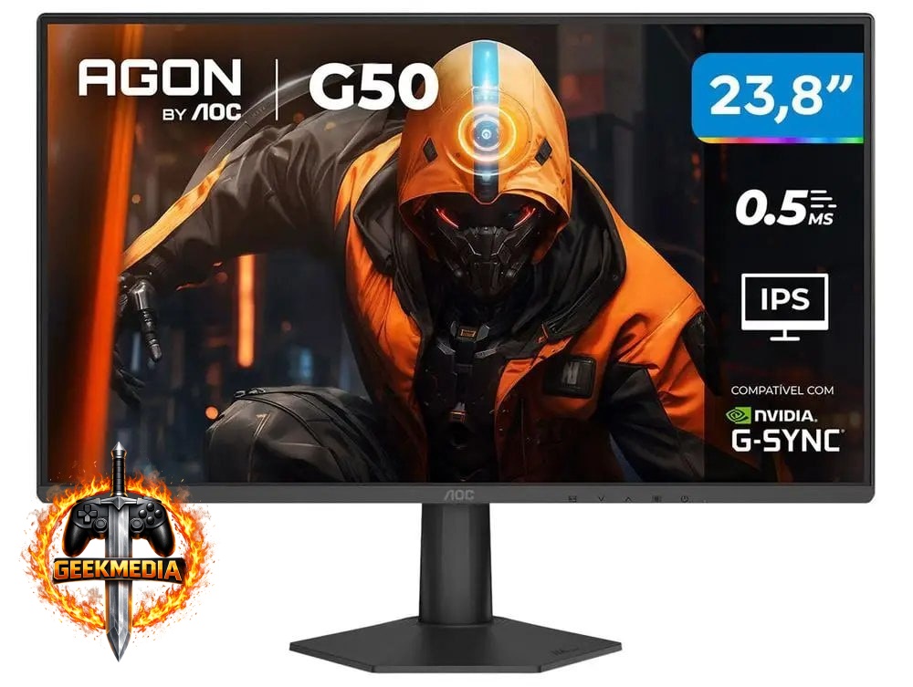 Monitor Gamer AOC Agon 23.8" Full HD 144Hz IPS