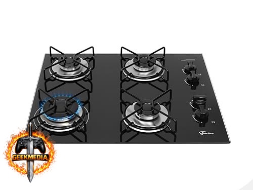 Cooktop a Gás Fischer Fit Line 4 Bocas