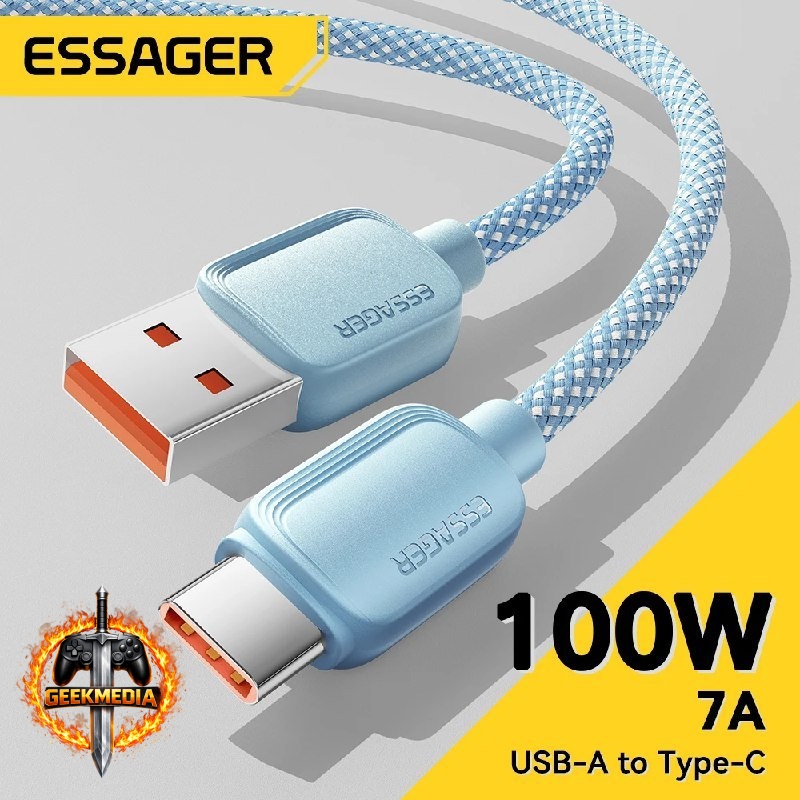 Cabo USB Essager 7a 100w