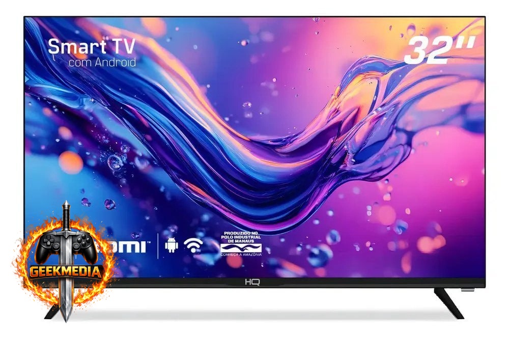 Smart Tv Hq 32 Hd Android 12 Design Slim