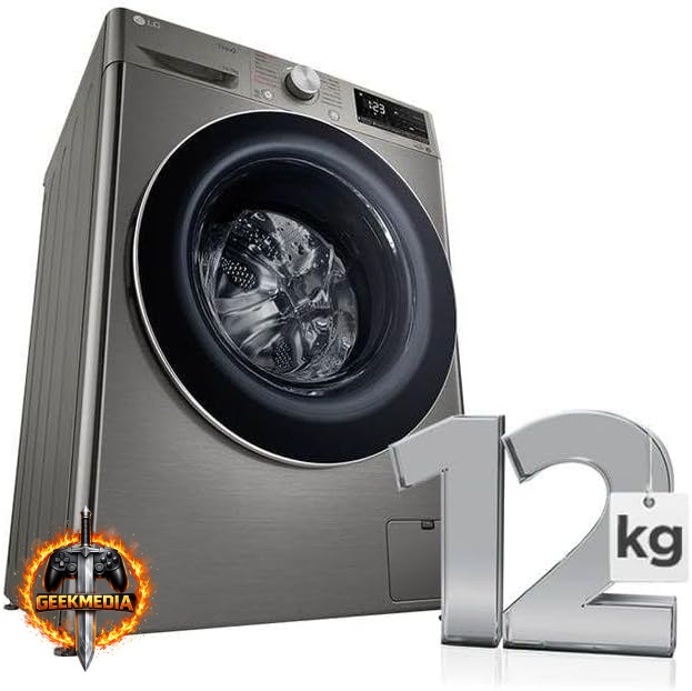 LG VC4 Lava e Seca 12kg - Inteligência Artificial AIDD