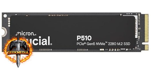 Crucial SSD NVMe P510 2TB Gen5