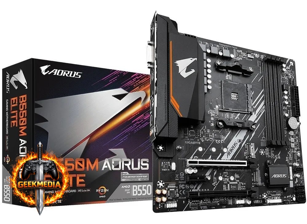 Placa Mae Gigabyte B550m Aorus Elite