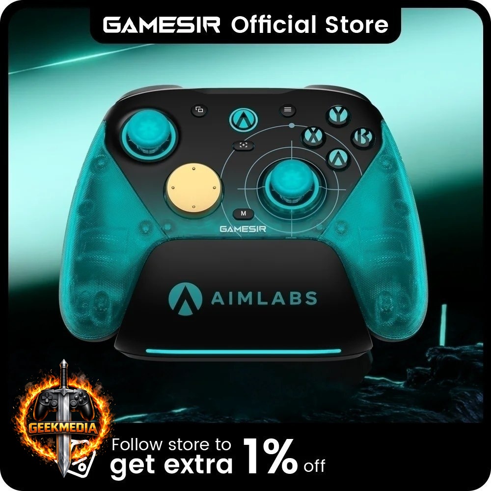 Controle GameSir G7 Pro 8K Aimlabs Edition Wireless Switch