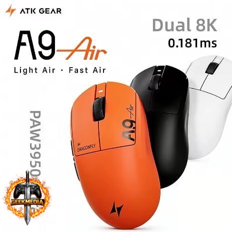 Mouse Gamer Atk A9 Air/Ultimate