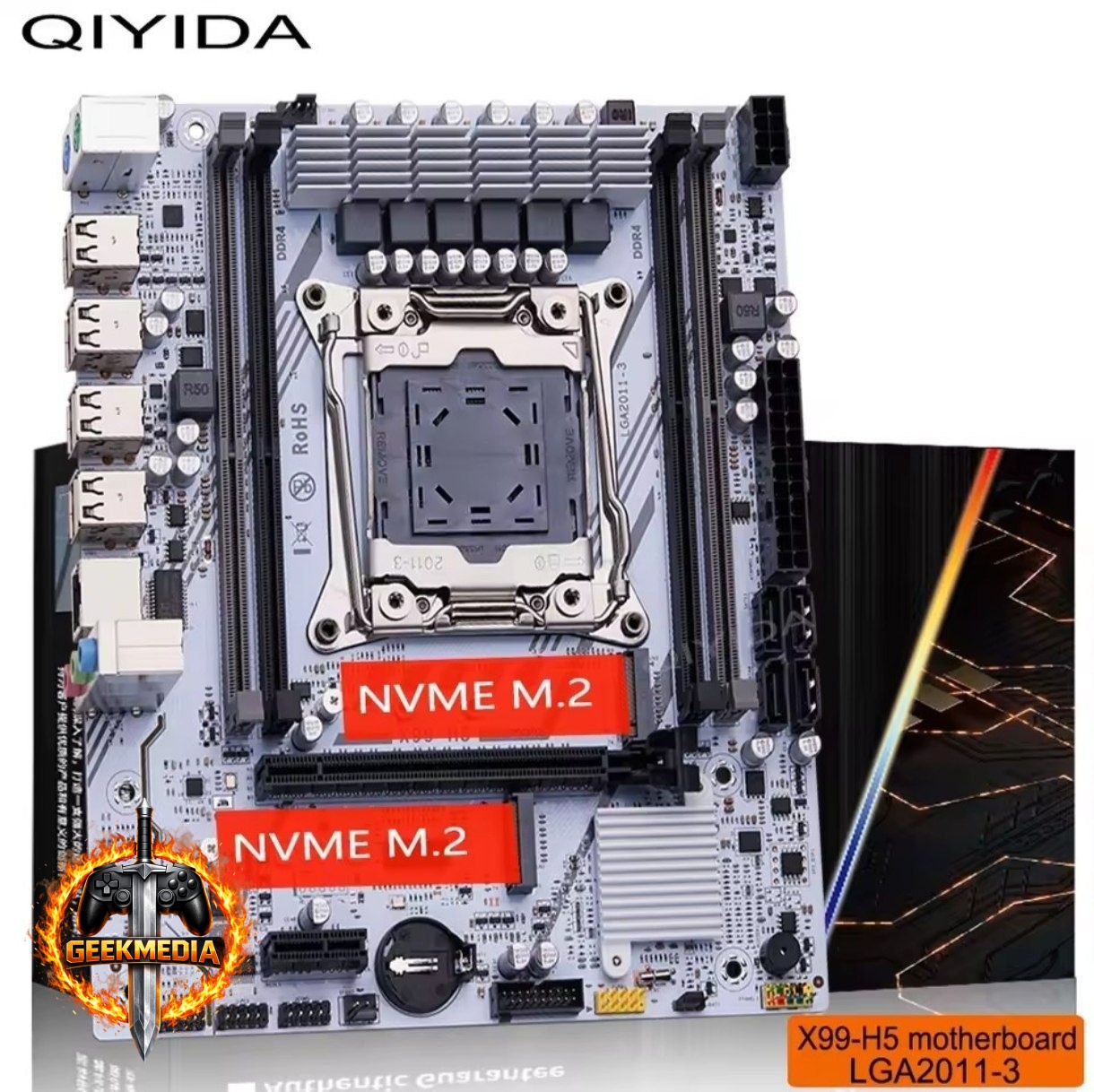 Placa Mãe Qiyida X99 H5