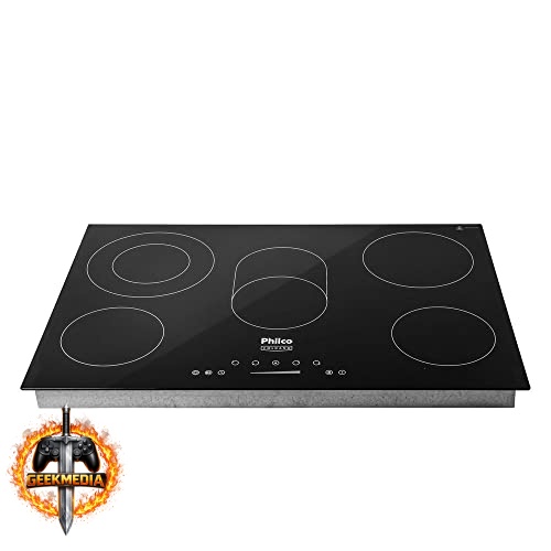 Cooktop Elétrico Philco PCT55VC Vitrocerâmico 8400W
