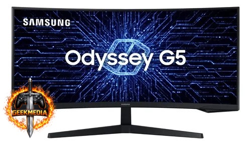 Monitor Gamer Curvo Samsung Odyssey G5 34" Ultrawide