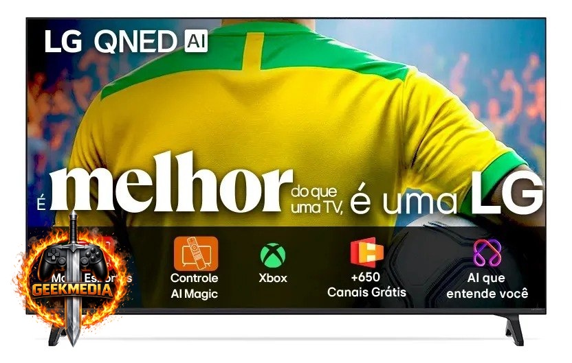 Smart TV 4K 50" LG QNED73