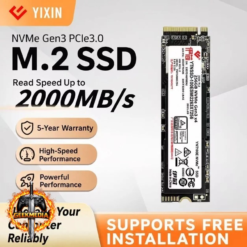 SSD M.2 NVMe Yixin 1TB