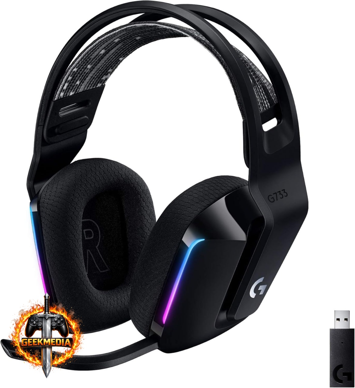 Logitech G733 Headset Gamer 7.1 Dolby Surround