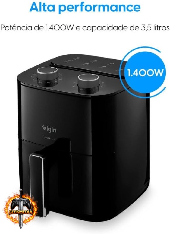 Elgin Facilita Fry Air Fryer - 3.5 Litros 110V