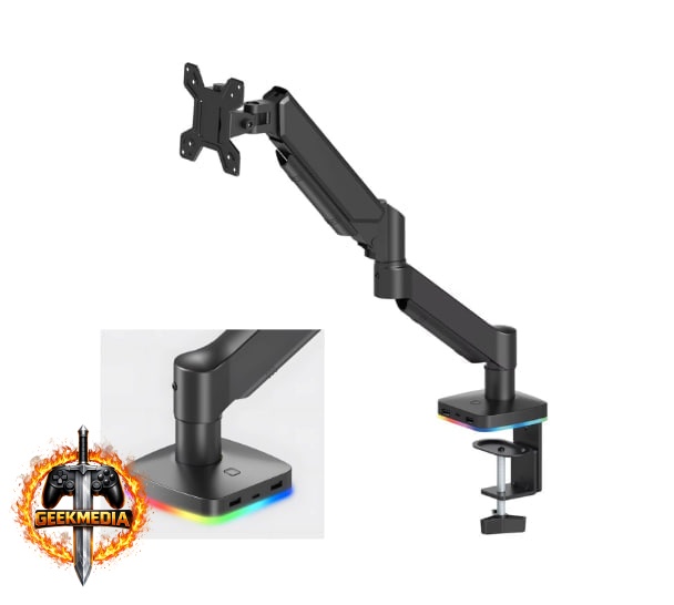 Suporte Articulado para Monitor com RGB e USB