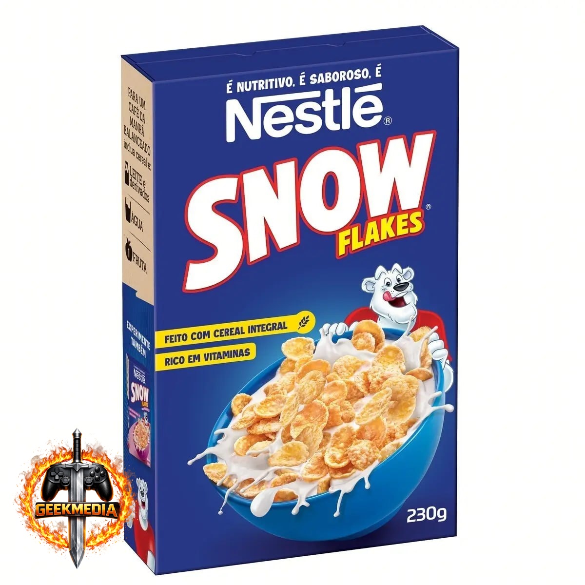 Cereal Matinal Snow Flakes de Milho 230g