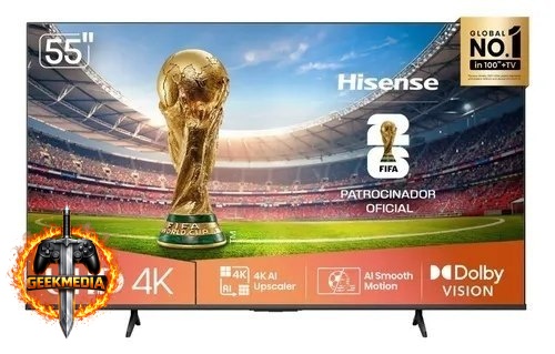 Smart TV Hisense 4K 55" 55A6NV