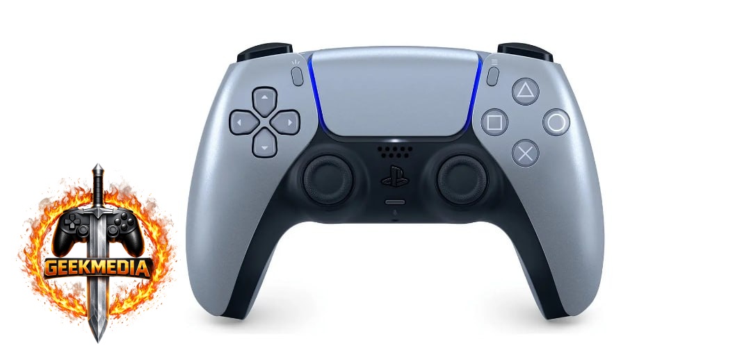 Controle Sem Fio Sony PlayStation DualSense Sterling Silver