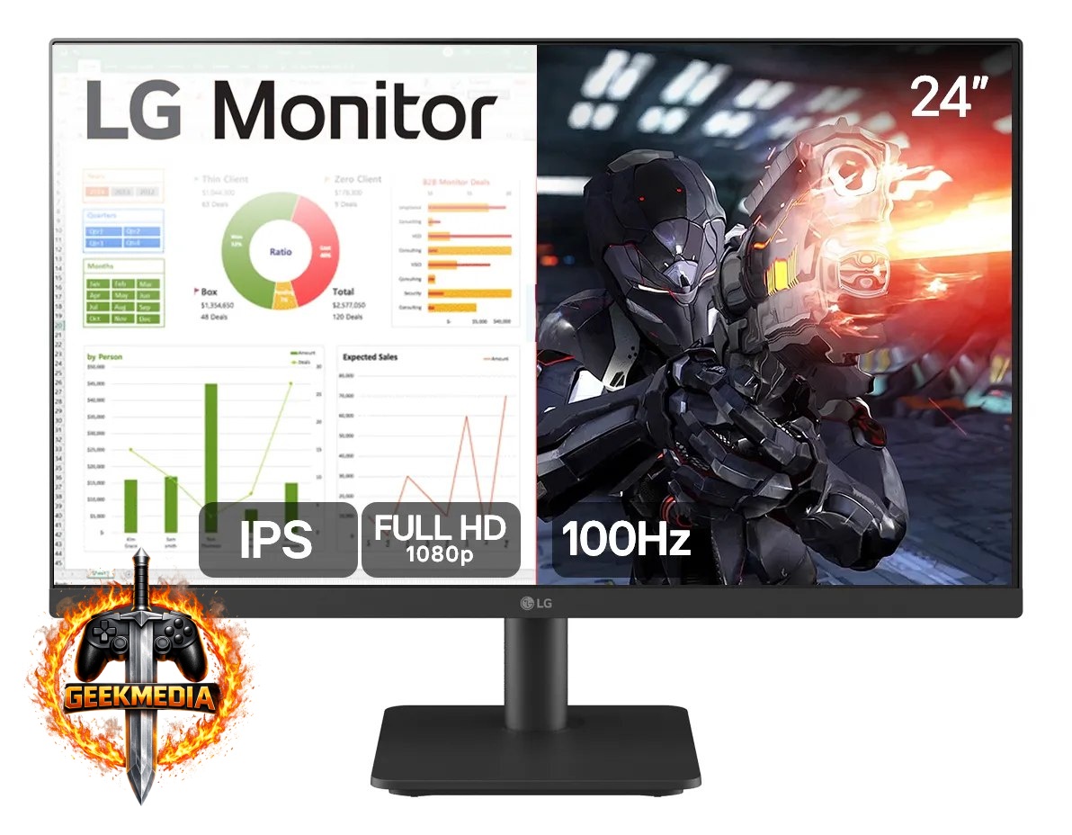 Monitor Gamer LG 24" IPS 100Hz FullHD