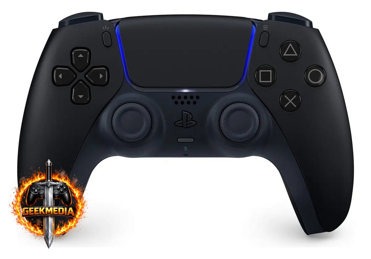 Controle Sem Fio Sony Playstation 5 Dualsense Midnight Black