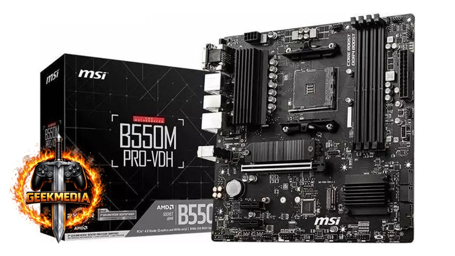 Placa Mae MSI B550M PRO-Vdh