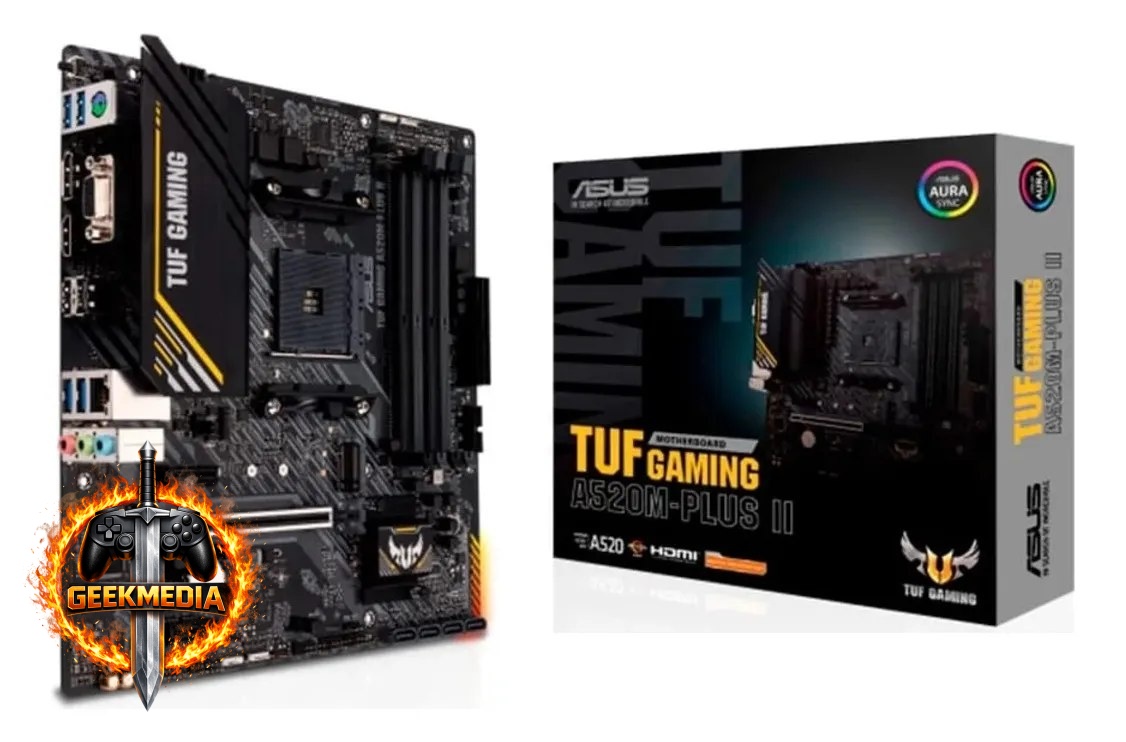Placa Mãe Asus Tuf Gaming A520m-plus II