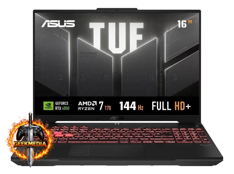 Notebook ASUS TUF Gamer A16 RTX 4050