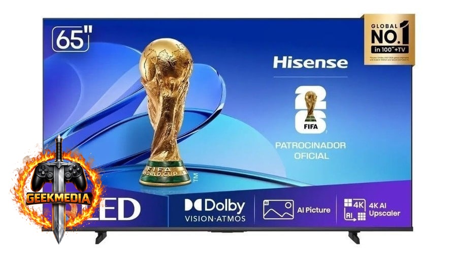 Smart TV Hisense 65Q6QV QLED 4K 65 Polegadas