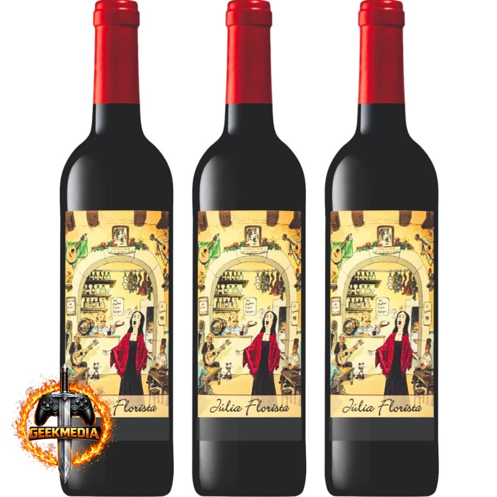 Kit 3x Vinho Português Tinto Julia Florista 750ml