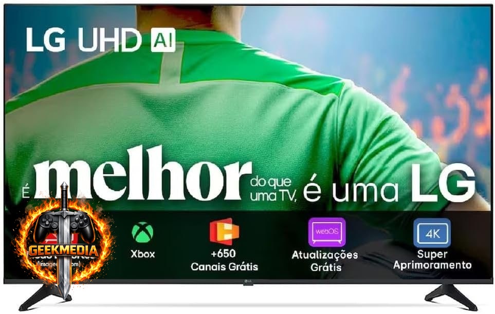 LG Smart TV UHD AI 43 polegadas