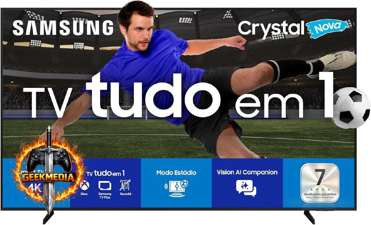 Samsung Smart TV 50" Crystal UHD 4K U8600F 2025