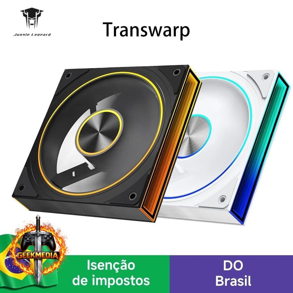 4x Ventoinha Jungle Leopard Transwarp ARGB 120mm/140mm
