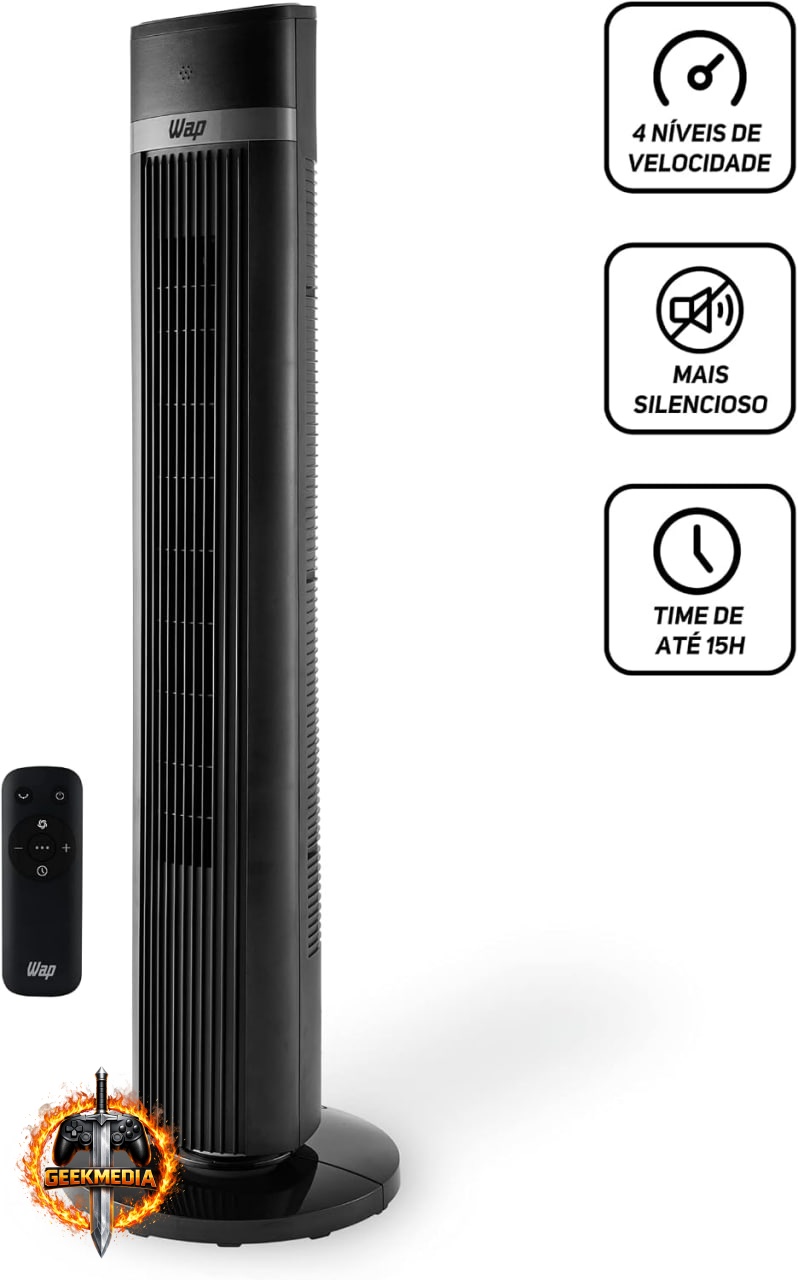WAP Ventilador de Torre AIR SILENCE