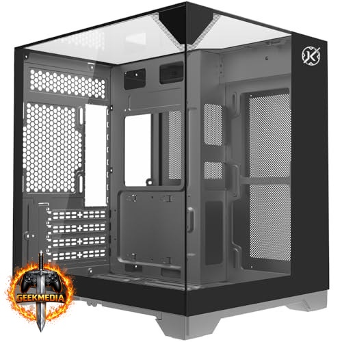Gabinete Gamer Kalkan Midgard Vision Preto Micro ATX