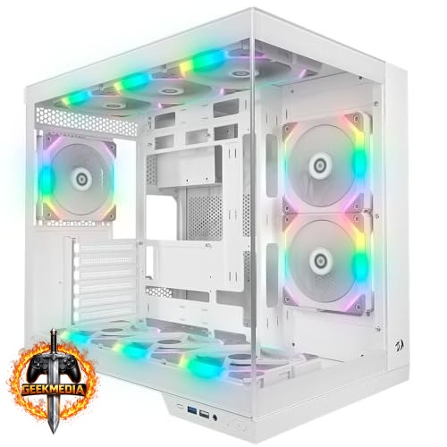 Gabinete Redragon Wideload Pro Branco CA-604W-PRO