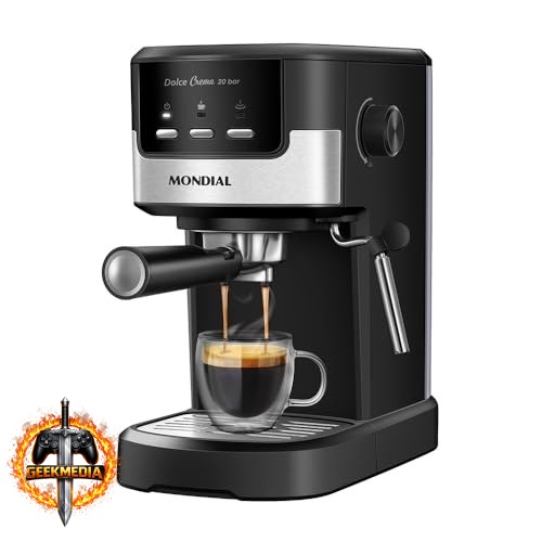 Cafeteira Espresso Mondial Dolce Crema 20 Bar