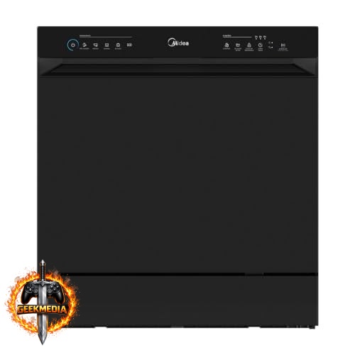 Lava Louças 8 Serviços Preta Touch Plus Midea 220v