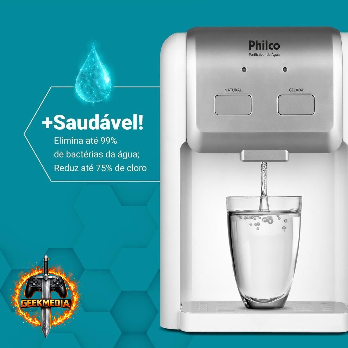 Philco PPU11 - Água Natural e Gelada - Bivolt