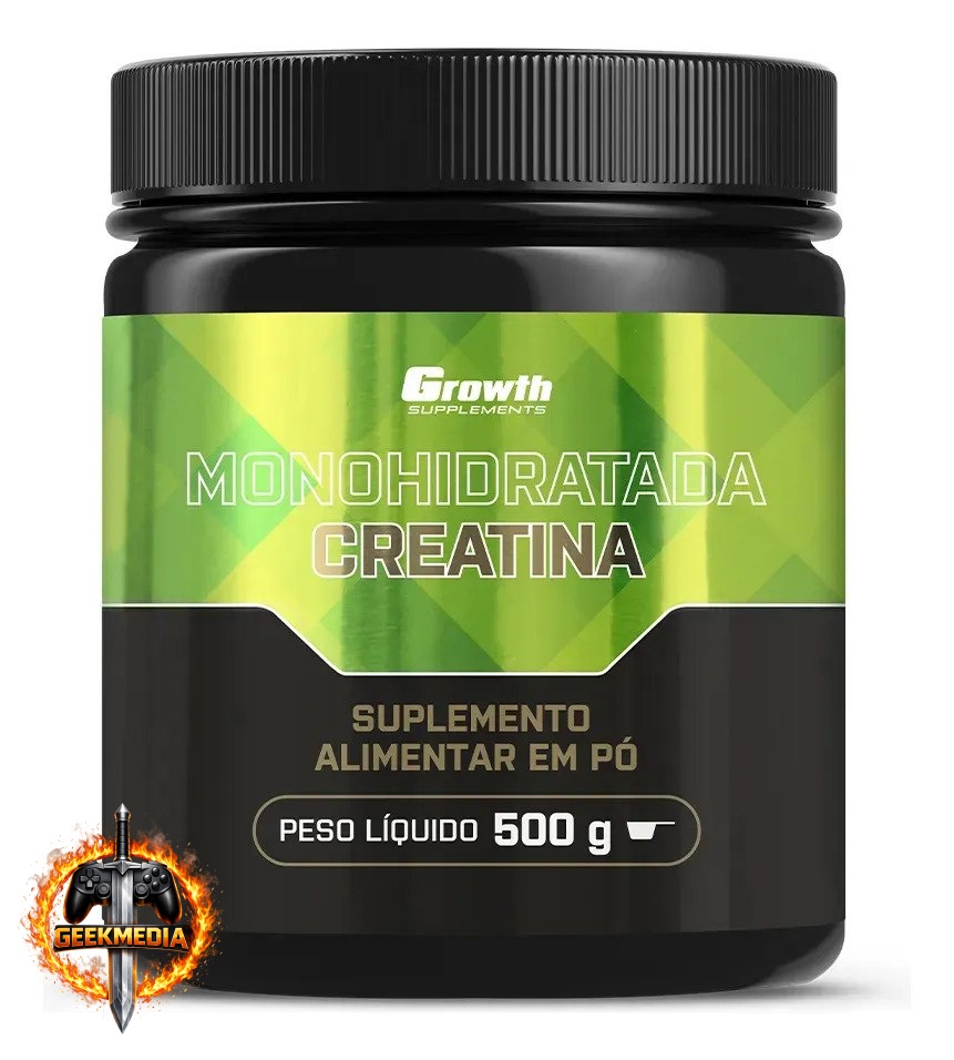 Creatina Monohidratada 500g Growth Supplements