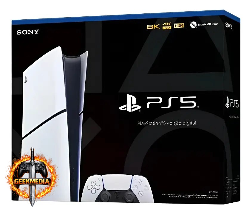 Console Playstation 5 Slim Digital 825gb Branco