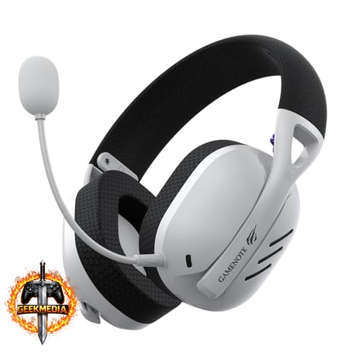 Headset Gamer Havit Fuxi-H3 White Black