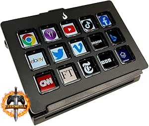 Mesa Controladora de Stream Rise Mode Vision 02 Alumínio