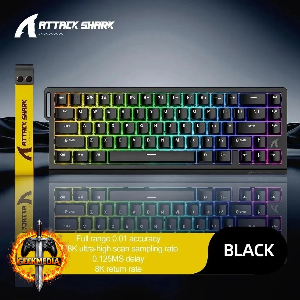 Teclado Magnético Attack Shark X68he