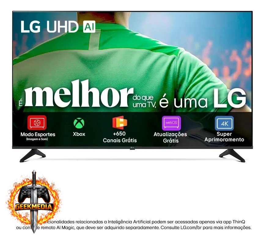 Smart Tv LG UHD AI UA75 65 polegadas
