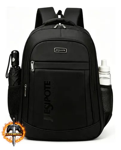 Mochila Estudantil Reforço À Prova D'água Unisex 24L