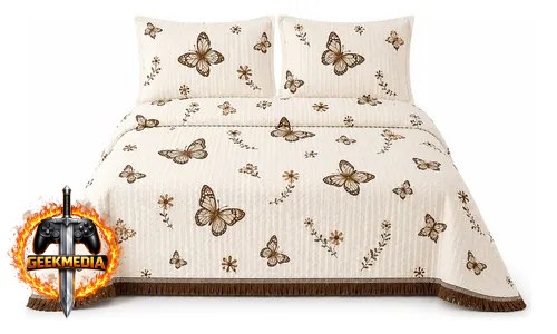 Colcha Cobre Leito King Piquet Sstextil Borboleta