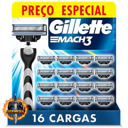 Gillette Mach3 - Refil Para Barbear
